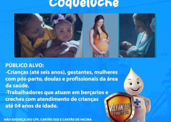 Iconha: Saúde se mobiliza para vacinação contra a Coqueluche
