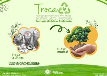 Itapemirim: Projeto ‘Troca Sustentável’ doa mudas por latinhas