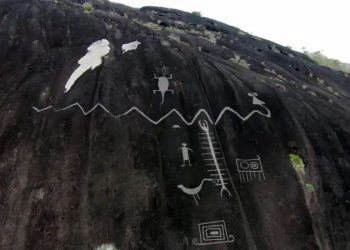 Venezuela: Gravações gigantescas em pedras intrigam arqueólogos