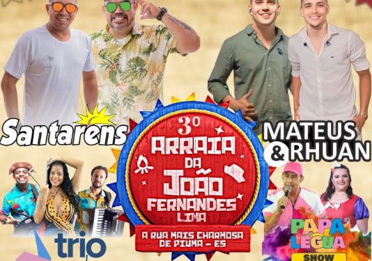 Piúma: Tudo pronto para o 3° Arraiá da João Fernandes Lima