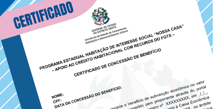 Espírito Santo: Governo do Estado já soma mais de 900 benefícios concedidos à população capixaba para a compra da casa própria