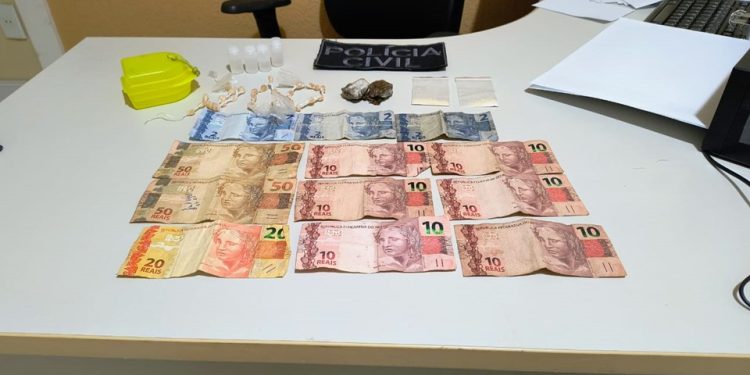 Mimoso do Sul: Ação conjunta da PC e PM prende homem e apreende drogas