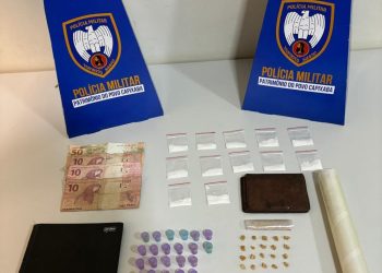 Guarapari: Polícia Militar recupera veículo com restrição e apreende drogas