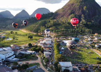 Turismo: Pancas sedia Festival de Balonismo dos Pontões Capixabas