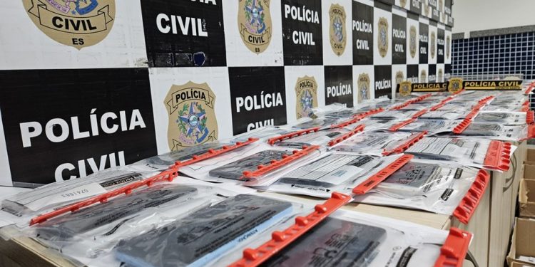 Espírito Santo: Mais de 200 celulares são recuperados na primeira etapa do Projeto Recupera