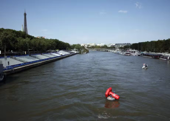 Paris 2024: Prova do triatlo masculino é adiada por causa da má qualidade da água do Rio Sena
