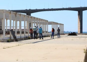 Vitória: TCE-ES realiza nova visita à obra do Cais das Artes