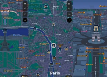 Olimpíadas 2024: Paris ganha mapa 3D com informações de jogos e turismo