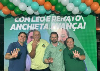 Política Anchieta: Oficializada Candidatura de Leo Português com Renato Lorencini como vice