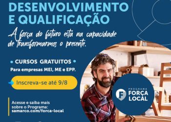 Samarco: Inscrições Para cursos gratuitos de qualificação terminam na sexta (9)