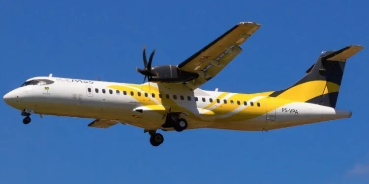Segurança: Avião da Voepass faz pouso de emergência em Uberlândia (MG) por problema técnico