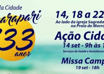 Guarapari: Festa da Cidade terá Ação Cidadã e diversos shows nacionais