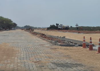 Presidente Kennedy: Obras da orla de Marobá seguem em ritmo acelerado