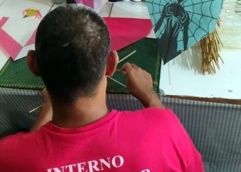 Espírito Santo: Unidade prisional produz pipas e orienta crianças sobre como brincar com segurança