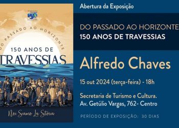 Alfredo Chaves: Cidade recebe recebe exposição da imigração italiana nesta terça (15)
