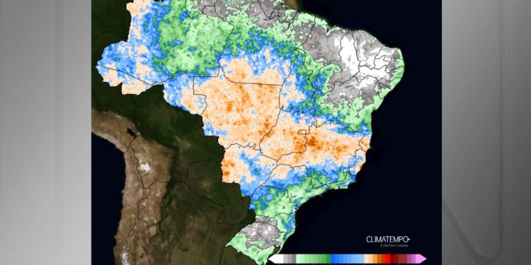 Clima: Corredor de umidade provocará chuvas de até 200 mm em 5 dias