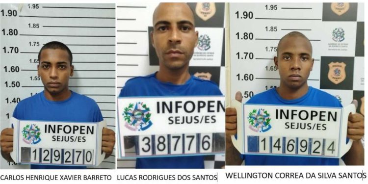 Guarapari: Três detentos seguem foragidos após fuga do Centro de Detenção Provisória