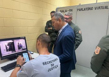 Guarapari: Sejus inaugura comunicação por vídeo entre advogados e custodiados no Centro de Detenção Provisória