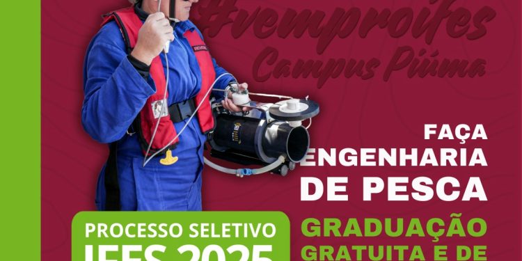 Educação: Ifes Campus Piúma abre inscrições para curso de graduação em Engenharia de Pesca