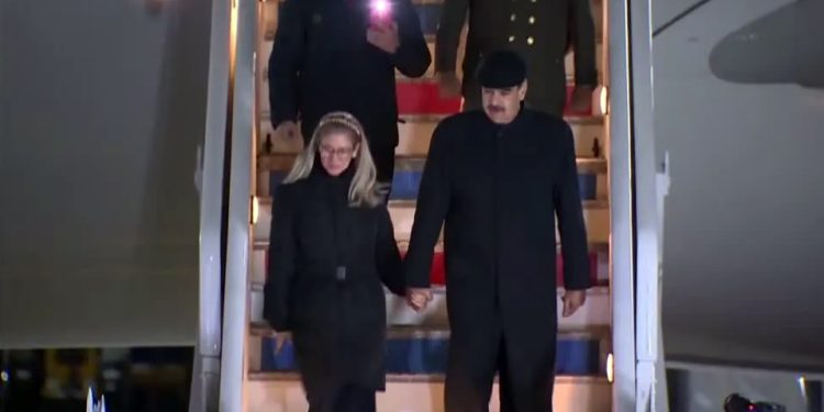 Rússia: Nicolás Maduro chega a Kazan para Cúpula dos Brics