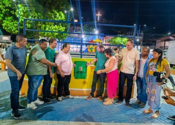 Anchieta: Prefeito inaugura praça do distrito de Jabaquara