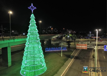 Cariacica: Iluminação especial de Natal será acionada nesta sexta (22)