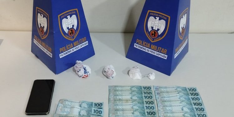 Guarapari: 10ºBPM realiza prisão e apreensão de drogas