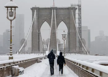 EUA: Nova York registra primeira neve da estação