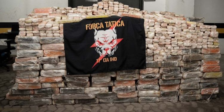 Polícia Militar: Quase 3 toneladas de maconha são apreendidas pela Força Tática