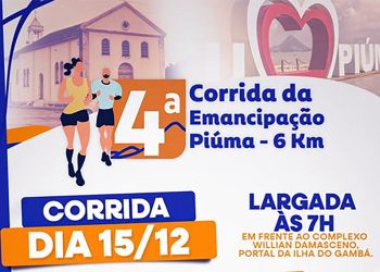 Piúma: Inscrições abertas para a 4ª Corrida de Emancipação