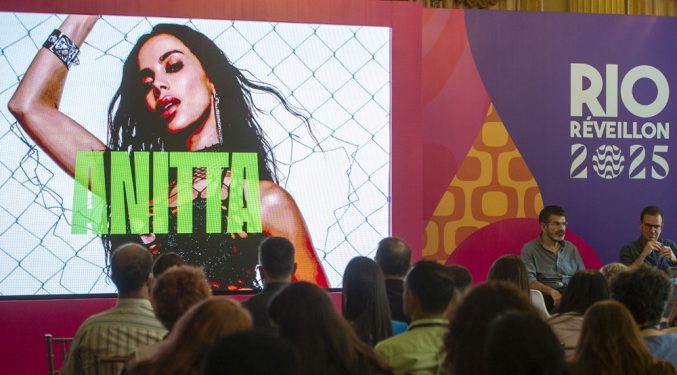 Réveillon 2025: Rio terá palco gospel, 12 minutos de fogos e shows de Caetano Veloso, Anitta e Ivete Sangalo