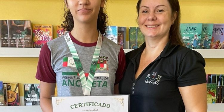 Anchieta: Estudante anchietense é destaque em Olimpíada de Português