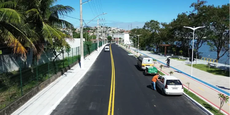 Cariacica: Nova Orla ganha 150 vagas de estacionamento com mudanças no trânsito aos domingos