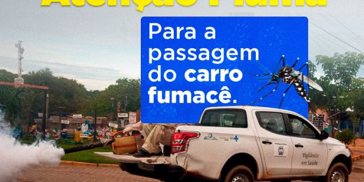 Piúma: O carro fumacê está passando pela cidade
