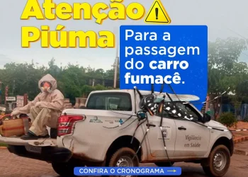 Piúma: Prefeitura divulga cronograma da passagem do carro fumacê