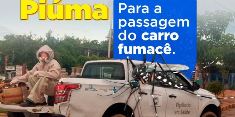 Piúma: Prefeitura divulga cronograma da passagem do carro fumacê