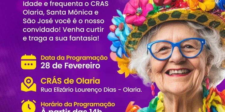 Guarapari: Vem aí o Baile de Carnaval da Feliz Idade