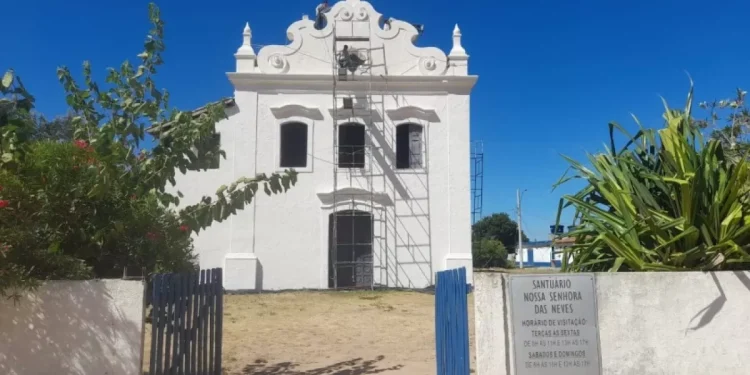 Presidente Kennedy: Igreja das Neves passa por revitalização e restauro