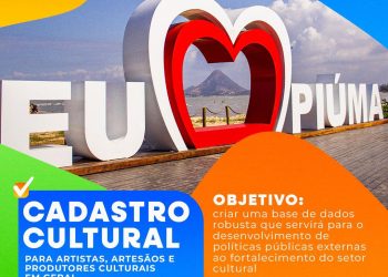 Piúma: Últimos dias para fazer o cadastro de Produtores e Agentes Culturais