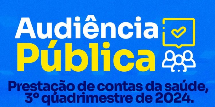 Piúma: Prefeitura convida para Audiência Pública de Prestação de Contas da Saúde