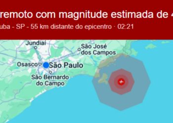 Brasil: Moradores de São Paulo e Rio de Janeiro recebem alerta de terremoto