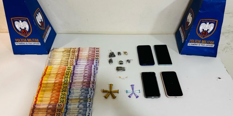 Guarapari: Militares apreendem drogas e detém indivíduo com mandado de prisão em aberto