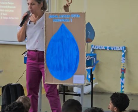Anchieta: Prefeitura promove dia lúdico e educativo sobre preservação da água