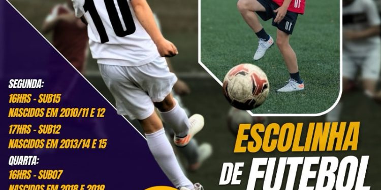 Iconha: Inscrições abertas para a Escolinha de Futebol