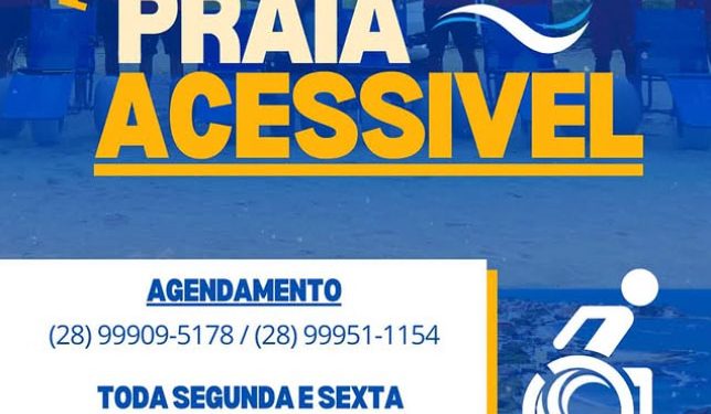 Marataízes: Projeto Praia Acessível garante banho de mar assistido para todos