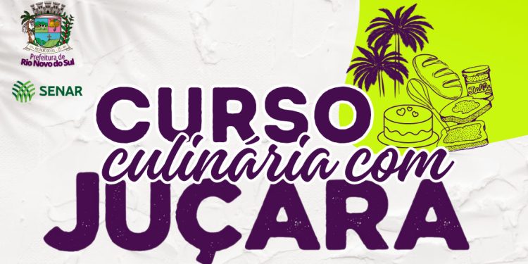 Rio Novo do Sul: Inscrições abertas par o curso gratuito de culinária com Juçara
