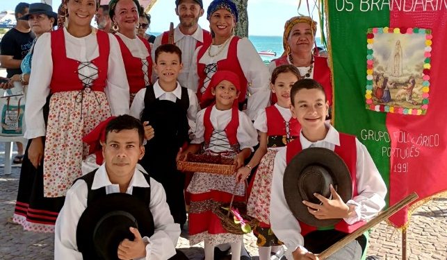 Anchieta: Grupo folclórico Os Brandarinos representaram a cultura anchietense em festival