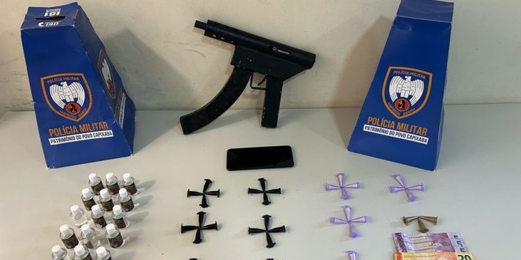Guarapari: 10° BPM realiza apreensões de drogas e arma de fogo no fim de semana