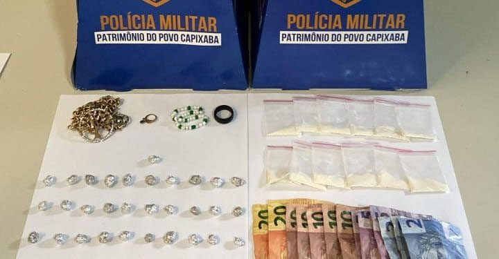 Guarapari: Policiais militares do 10º BPM apreendem drogas em ações na cidade