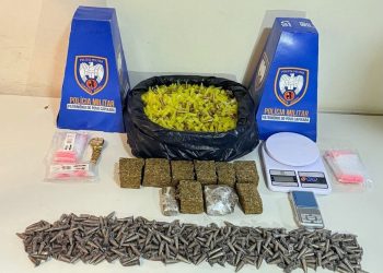 Guarapari: 10ºBPM apreende drogas, munições e veículo com restrição